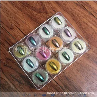 厂家供应美甲魔镜粉套盒 美甲店专用 流行热销款3G套盒