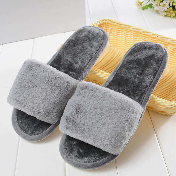 Pantoufles enfants en suède pour hiver - Ref 1012490 Image 17