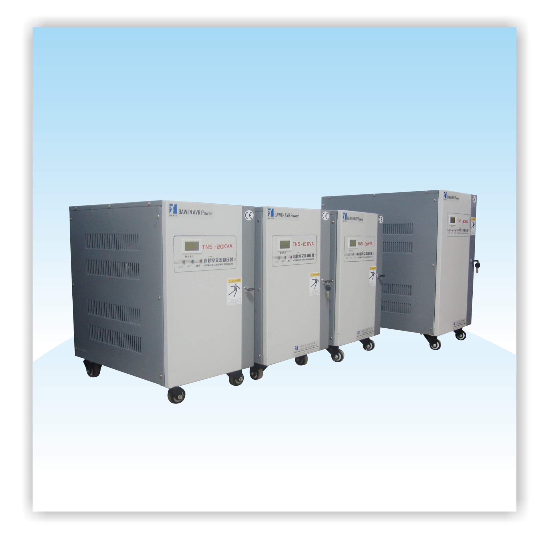 百稳三相交流自动稳压器数控机床专用20KVA380V铜线数控稳压器