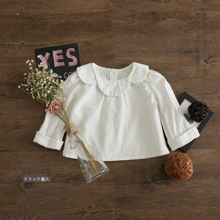 Chemise fille à manche longue - Ref 2086723 Image 7