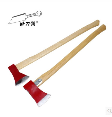 批发锰钢锻造大号劈柴斧伐木斧 斧子斧头消防斧救援户外开山斧