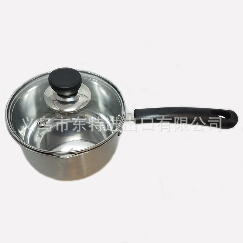 Stainless steel spout, thickened milk pot, mini pot for cooking noodles, non-stick hot milk pot, induction cooker, gas universal detail image 6