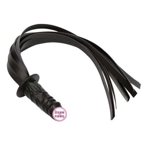 Simulated dildo whip, female masturbation whip, erotic health care products wholesale, back yard silicone whip
