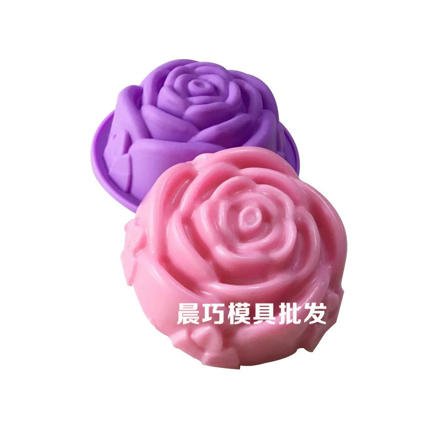 handmade soap contains rose, heat-resistant soap mold, 60 ml