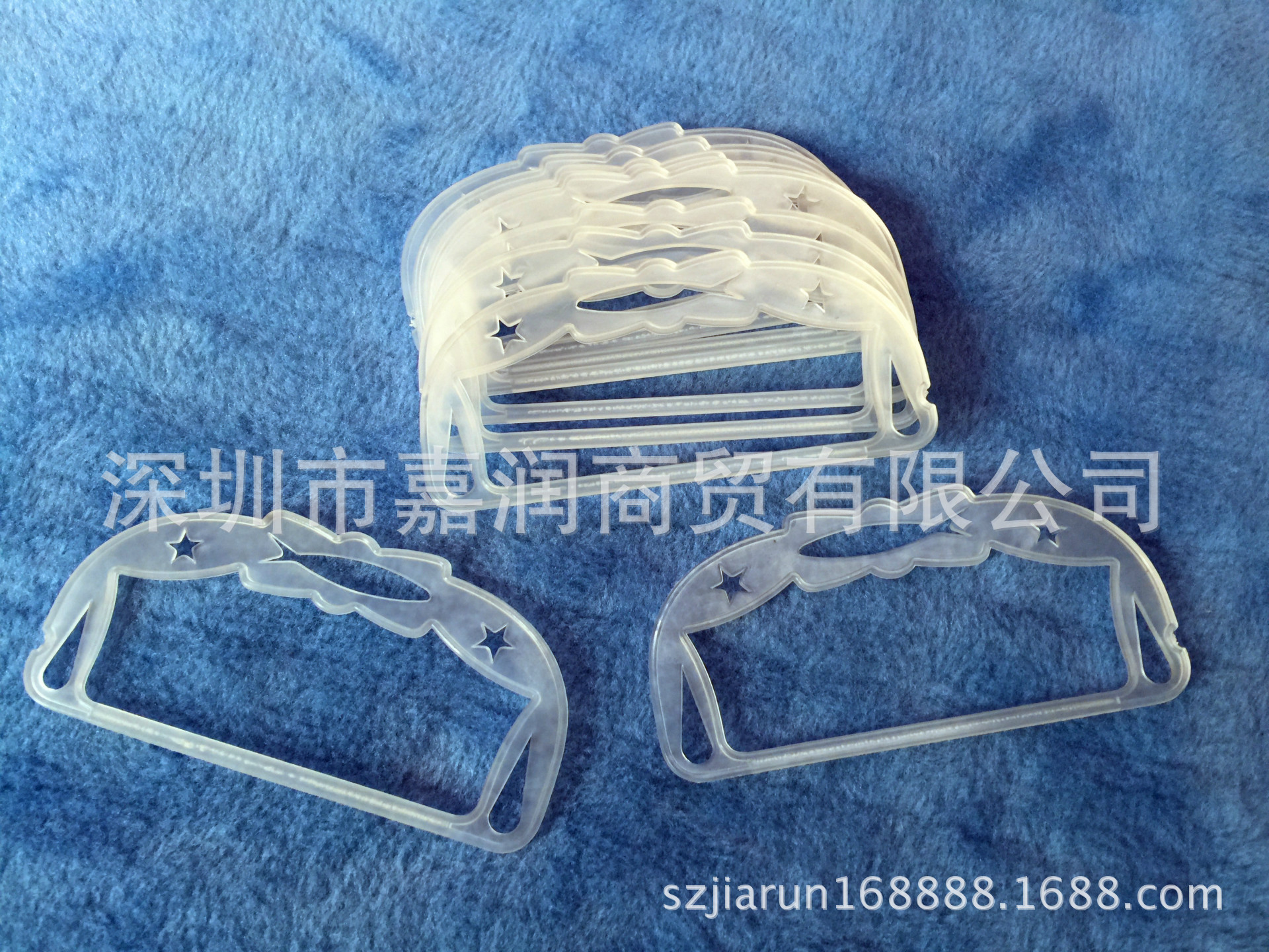 供应塑料提手扣玩具盒拎手文具手提扣化妆盒手提