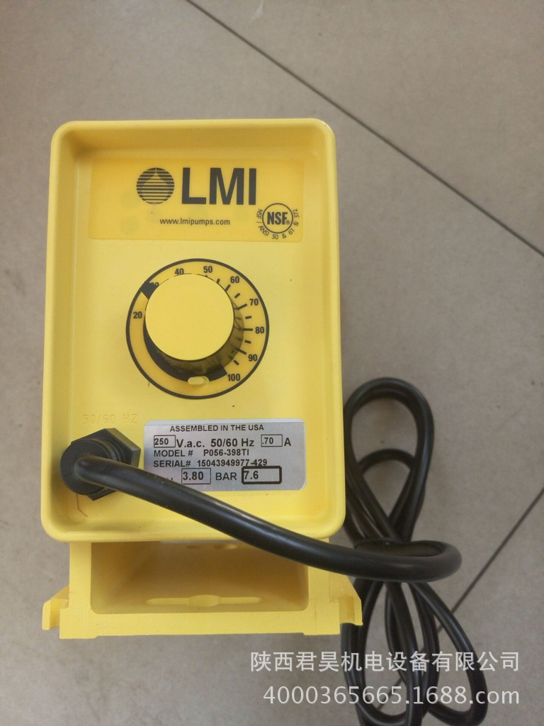 美国米顿罗LMI电磁驱动计量加药泵 电磁隔膜泵原装现货
