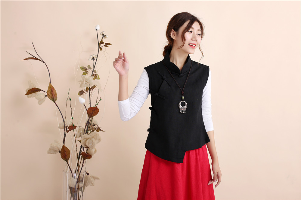 Gilet femme MA FAN TISSU en Chanvre - Ref 3316987 Image 48