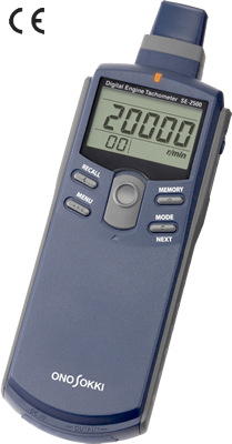 日本小野ono sokki 汽油发动机数字转数表SE-2500A