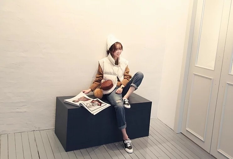 Gilet femme en Mélange de coton - Ref 3318318 Image 56