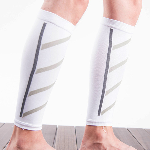 Zhuji Socks Men's Compression Leg Sleeves Sports Leg Socks Breathable Sweat Absorbent Protective Calf Socks Wholesale Manufacturer