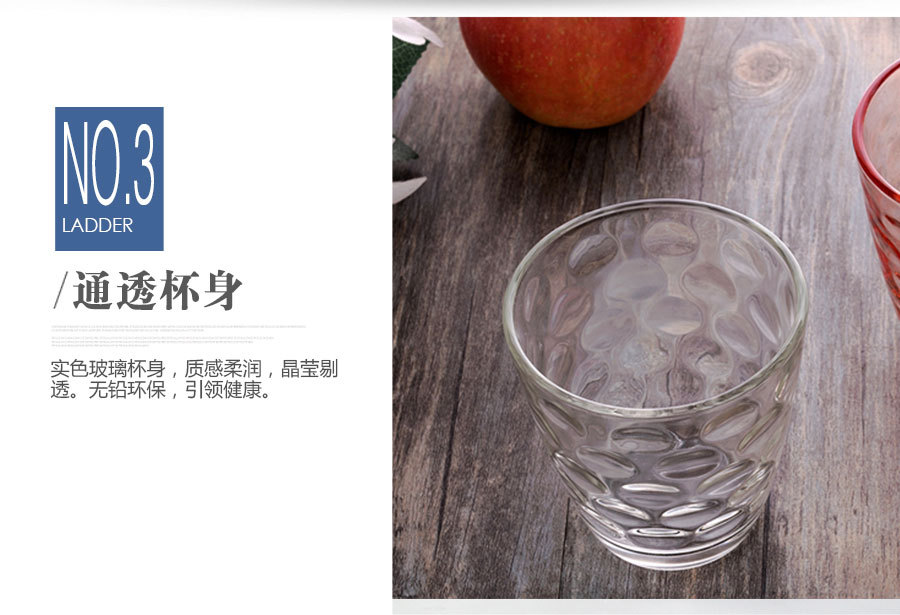 雨点玻璃杯碗六件套_11