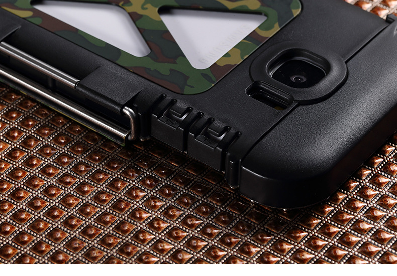 Armor King Iron Man Luxury Shockproof Stainless Steel Aluminum Metal Flip Case Cover for Samsung Galaxy S7 G9300