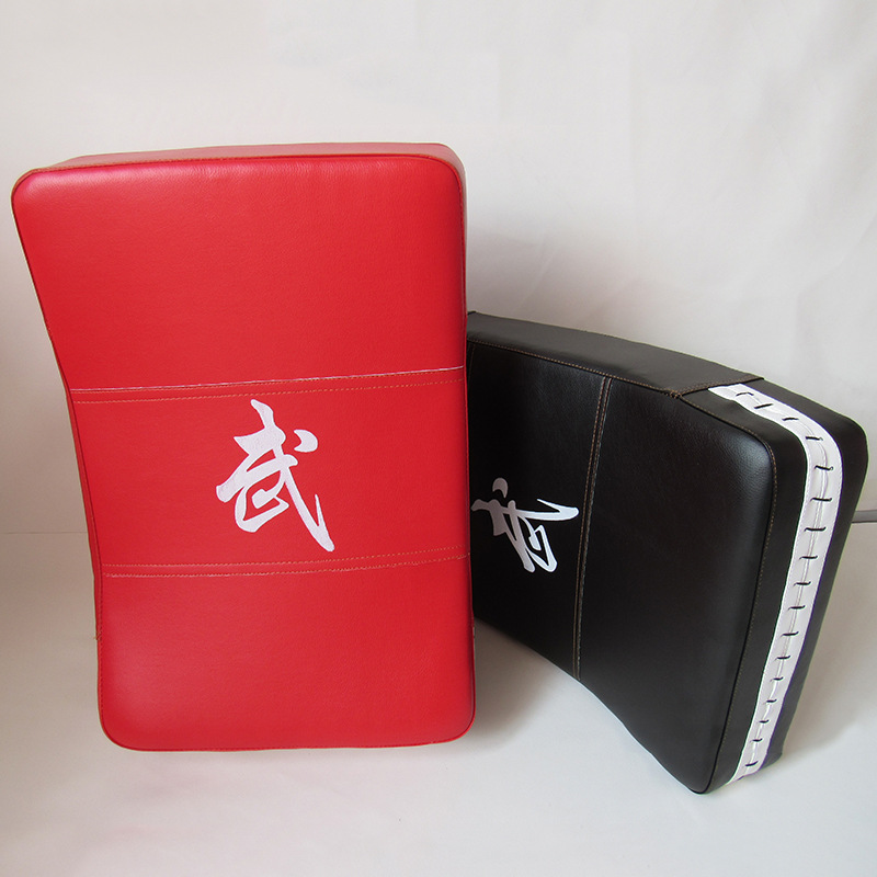 Arc back kick target Sanda boxing chest target Taekwondo sports training thickened curved target manufacturers wholesale