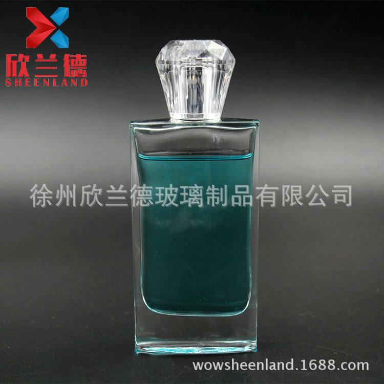 100ml香水瓶 大量出售香水瓶 玻璃瓶厂家玻璃瓶高温丝印