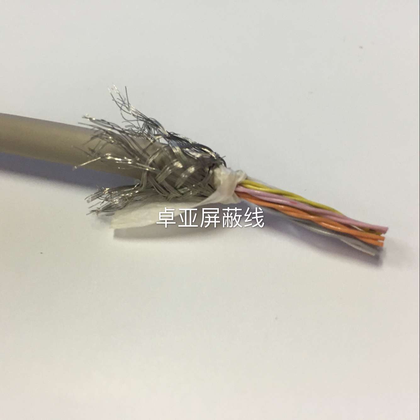日本进口20276贝吉色柔性拖链多芯对绞机器人屏蔽线20芯*28AWG