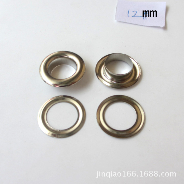 12mm鸡眼银色