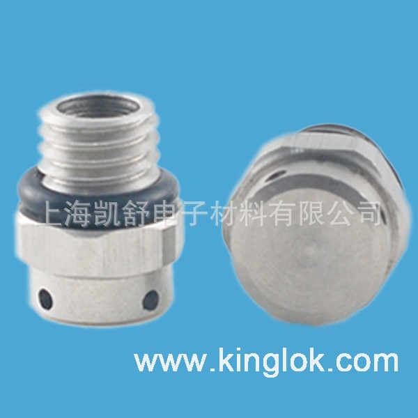 不锈钢防水透气阀解压阀 金属LED防水透气阀 M12 LED呼吸器