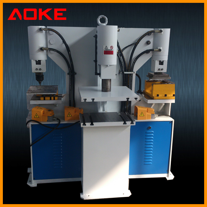 Q35Y-20 液压三联冲孔机   奥克冲孔机 冲床 液压冲床