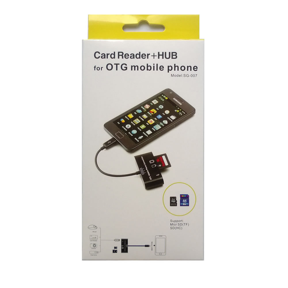 三星USB OTG读卡器 3in1card reader for Galaxy s3 S4 note2 - 数码批发网
