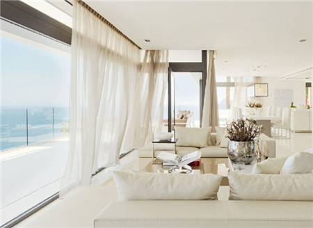 杜亚电动窗帘 智能窗帘自动遥控窗帘 开合帘电机轨道套装语音控制|ms