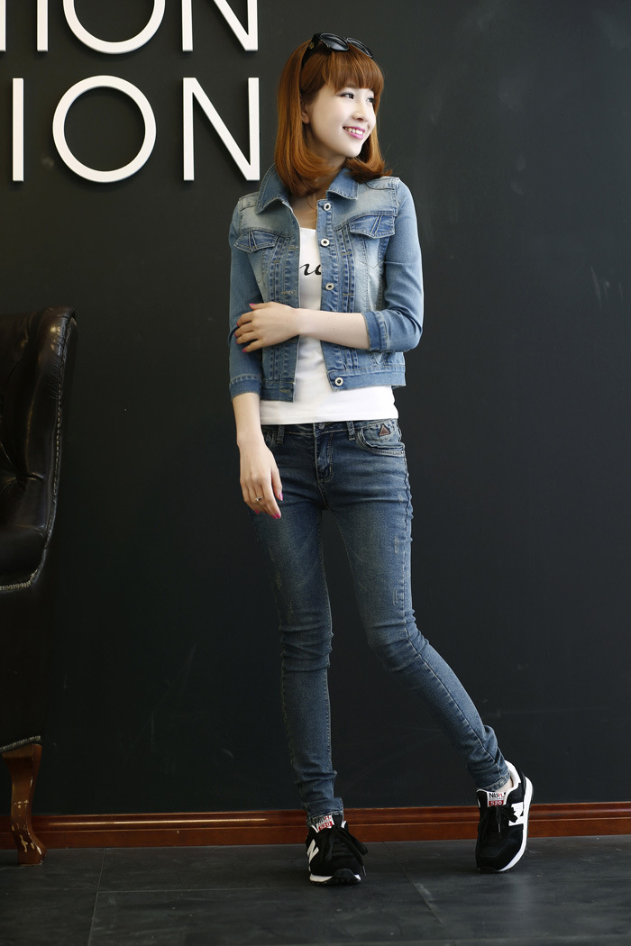 Blouson femme YANLIN VITALITé en Denim - Ref 3321561 Image 16