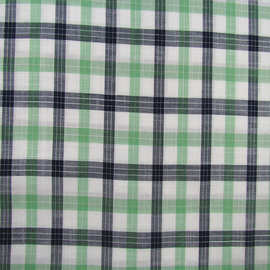 厂家供应 竹节色织格布  全棉小格子布专业批发