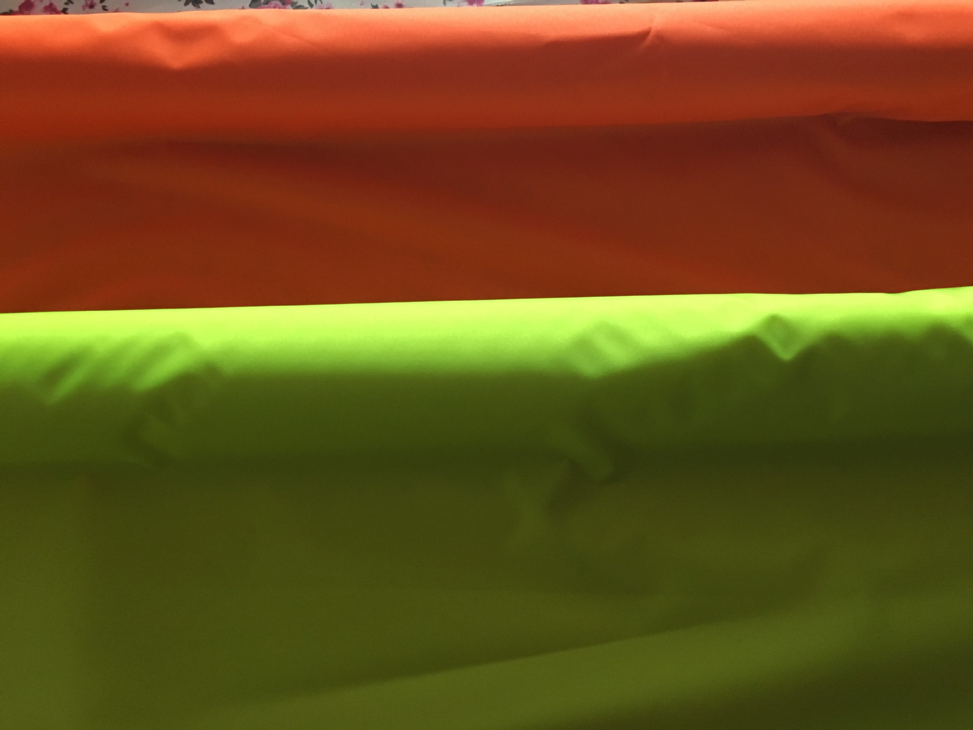 防水，透气，透湿户外休闲用品面料荧光系列