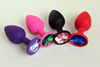 Small silicone anal plug adult products for men and women