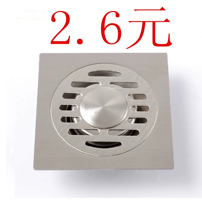 Заводской инженерный слив в полу Балкон Стиральная машина слив в полу дезодорант защита от насекомых утолщенный слив из нержавеющей стали квадратный круглый