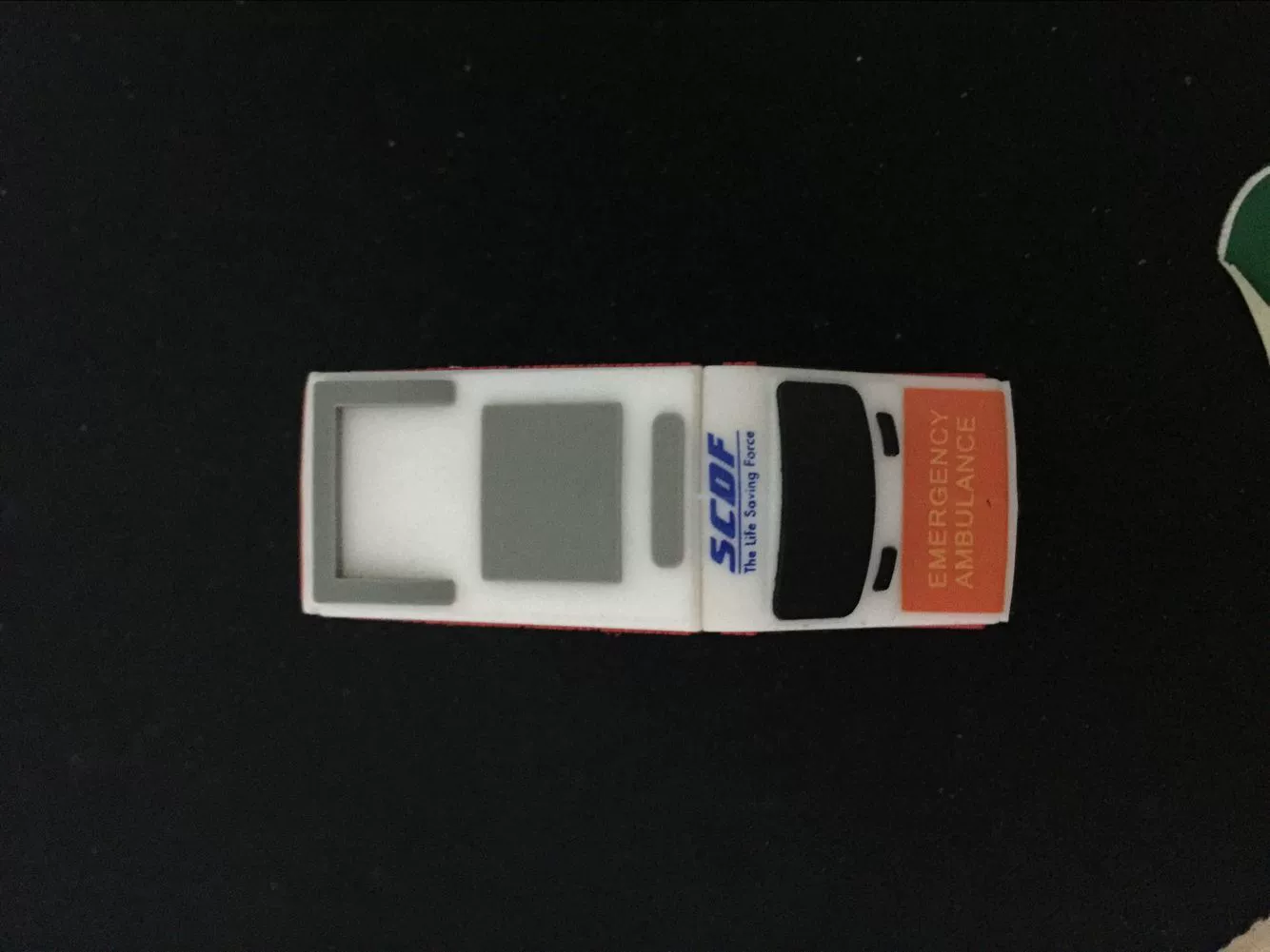 Флеш-накопитель USB, ПВХ для скорой помощи, пожарная машина, индивидуальная