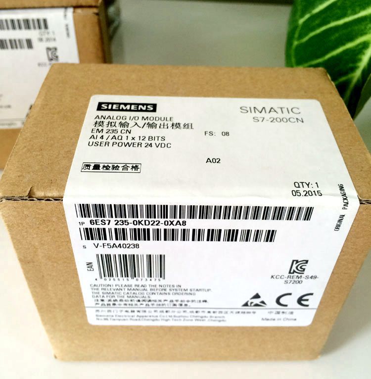 6ES7235-0KD22-0XA8������S7-200 EM235 CN 6ES7 235-OKD22-OXA8