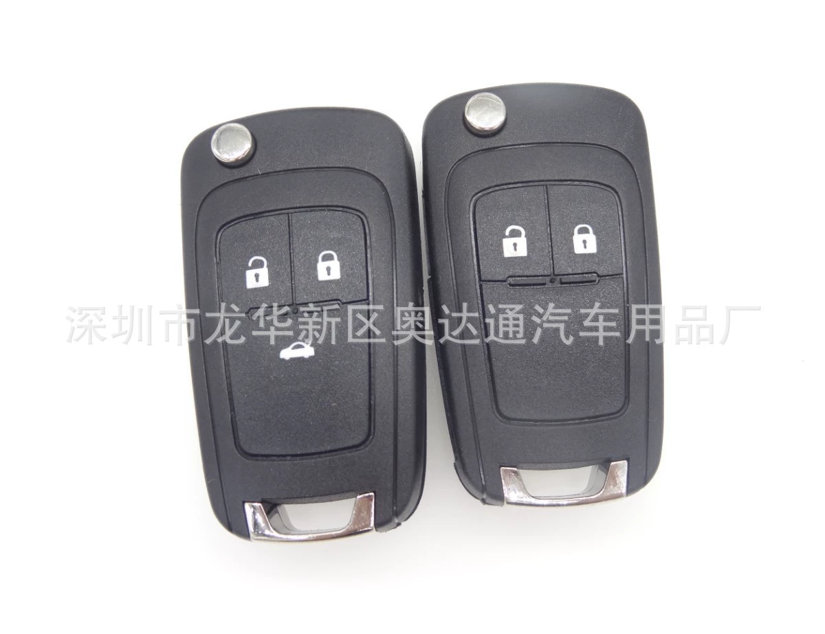Складной ключ оболочки подходит для Opel Мерина складной смарт-ключ замена пульта дистанционного управления оболочки со стандартной моделью