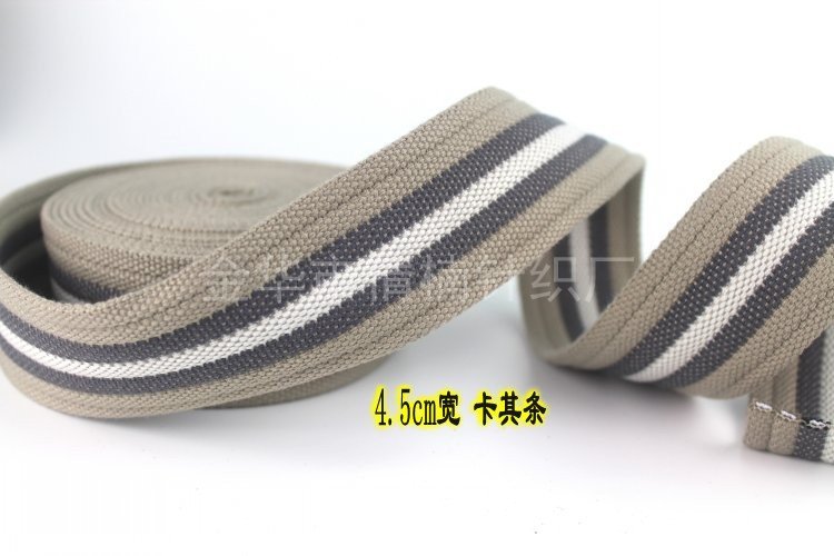 4.5-5cm坑斜纹棉带