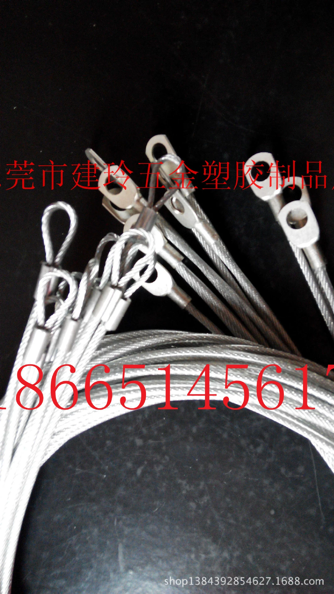 特别定制 优质镀锌钢丝绳索具/压制钢丝绳索具/钢丝绳吊具