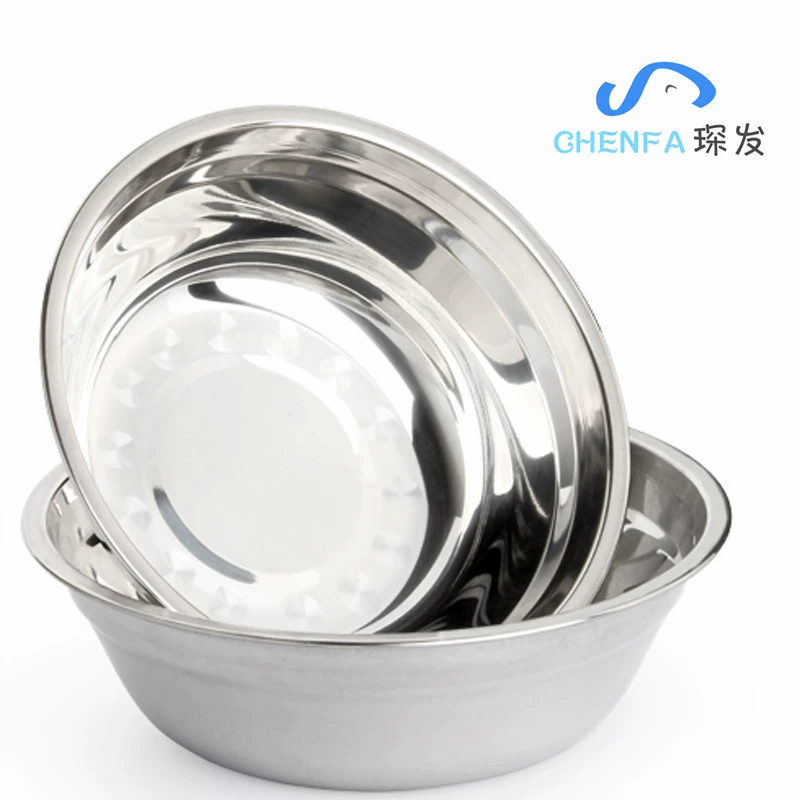 Нержавеющая сталь немагнитная миска для супа, EXTRA THICK 0.8, миска для соусов, детская миска для супа и риса, кухонная многофункциональная миска, подарок Chenfa