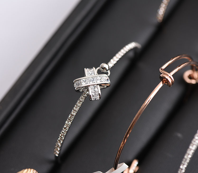 Ultra-low-chi phí Y80 mới mùa hè nóng mạ vàng thật Hàn Quốc rhinestone zircon tốt bracelet bracelet Yiwu