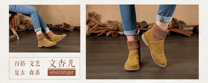 Bottes femme WEN XINER en En cuir - Ref 3355544 Image 51