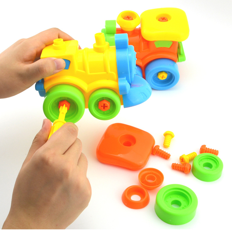 Manufacturers direct children educational diy handmade toys assembled motorcycle vendors selling goods