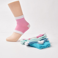 廠家批發錦綸男女SPA凝膠防腳裂龜裂后跟襪套 護跟襪 護襪胚