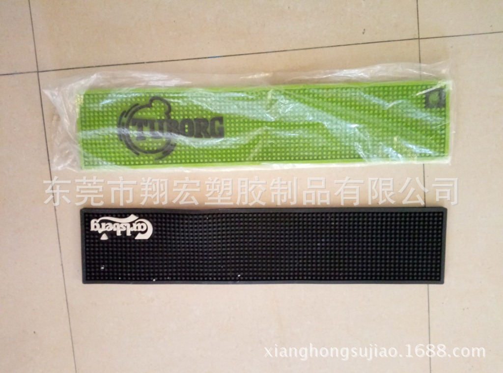 出口定制pvc橡胶酒吧吧台垫 新款塑胶镂空个性吧台垫防滑垫 