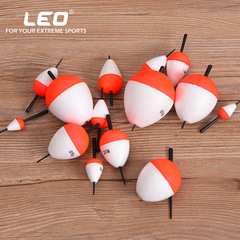 27591-A LEO [14 Mixed EPS Red & White Foam Floats] Zhongtong Hai Floating Ball Fishing Tackle
