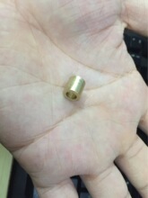 4.9*8.5*8光身铜套，纯铜非标铜管，铜圆柱，铜管套件，非标件