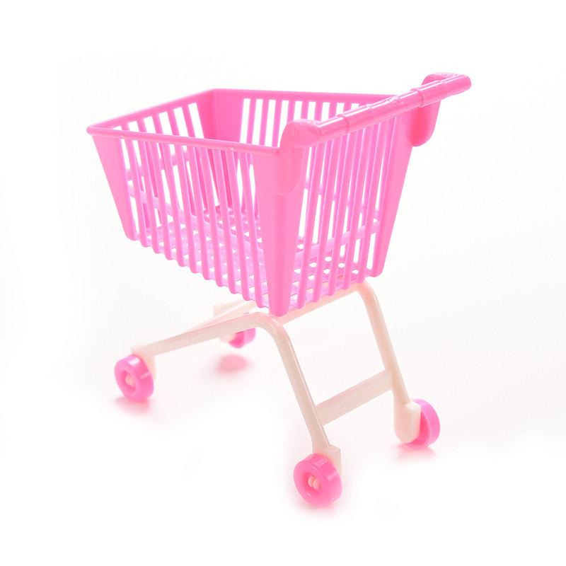 Doll accessories supplied directly by Kelly Guoguojia supermarket shopping cart plastic toy accessories manufacturer