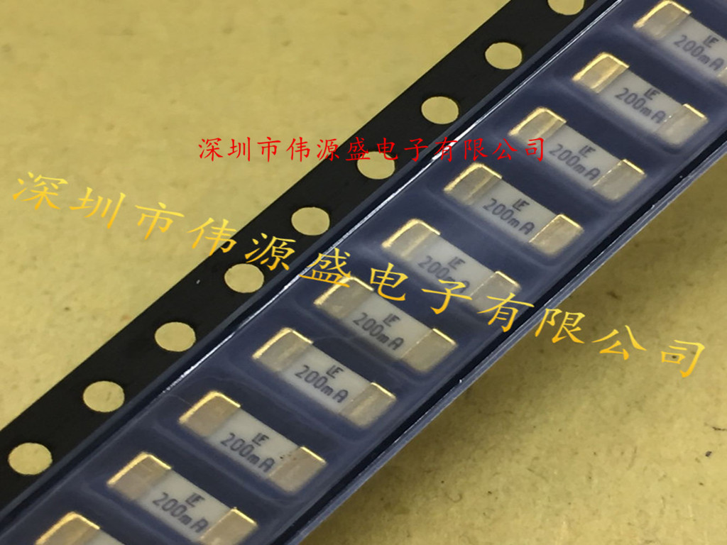 一次性陶瓷快熔型保险丝 125V 200mA 1808体积 0451.200MRL