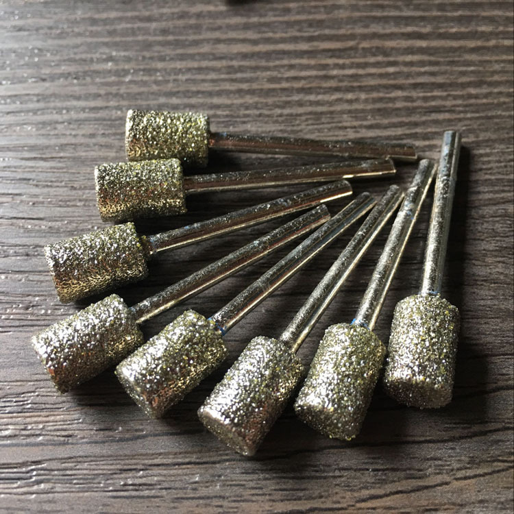 A针 粗砂原石去皮圆柱 玉雕石刻磨头 翡翠玛瑙蜜蜡 大理石刻字