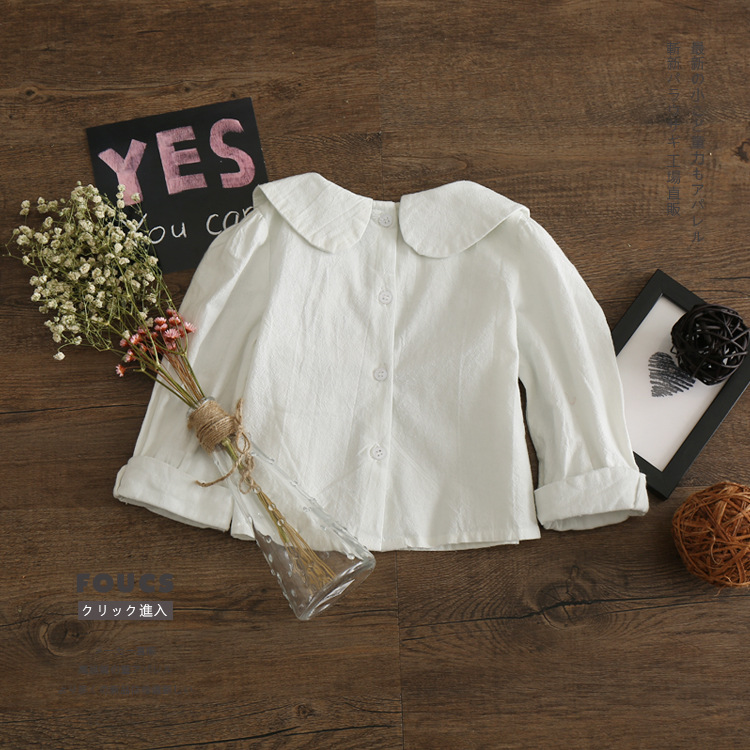 Chemise fille à manche longue - Ref 2086723 Image 8