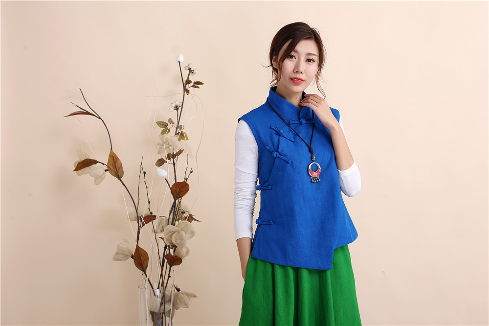 Gilet femme MA FAN TISSU en Chanvre - Ref 3316987 Image 37