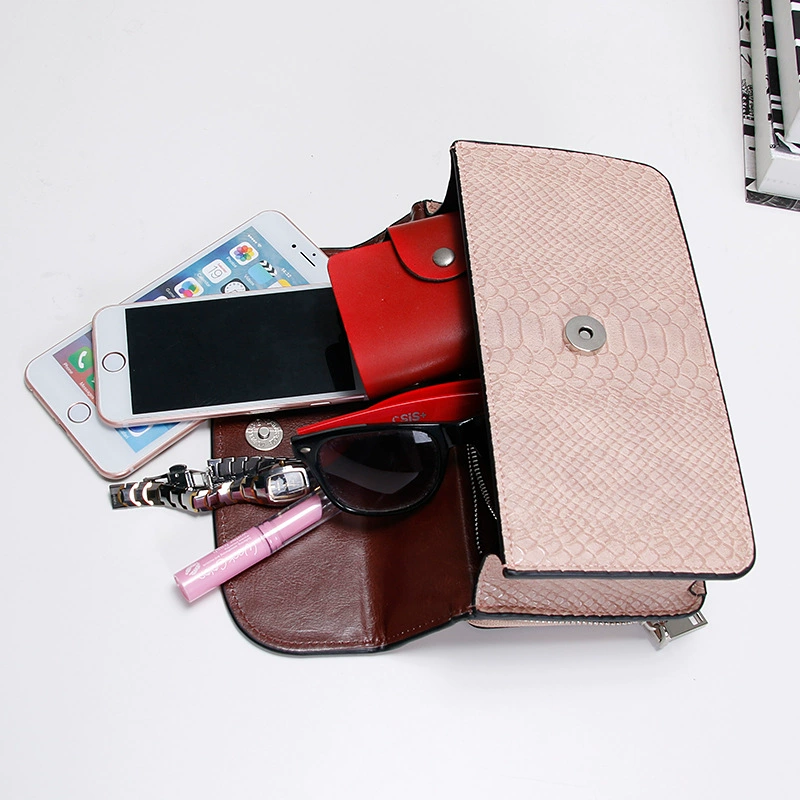 Fashionable one-shoulder bag, shoulder bag with zipper, wrist bag, Korean style, city style