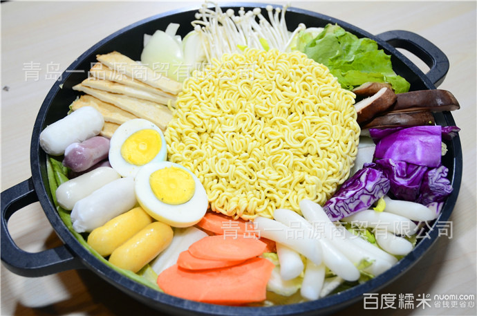 一品源包邮3人份芝士年糕火锅套餐  芝士年糕夹心火锅年糕|ru