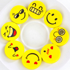 Cute mini emoticon cartoon smiley eraser primary school students stationery prizes kindergarten gifts children prizes